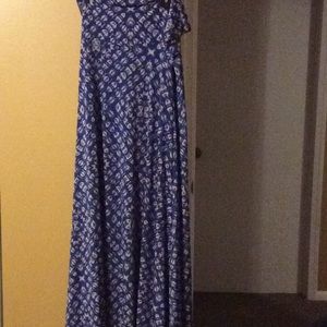 LuLaRoe Maxi Skirt Medium Slinky material Medium